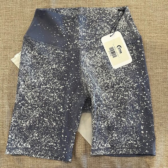 Gray Reflective Hustle Shorts 7" by ZYIA - Picture 1 of 4